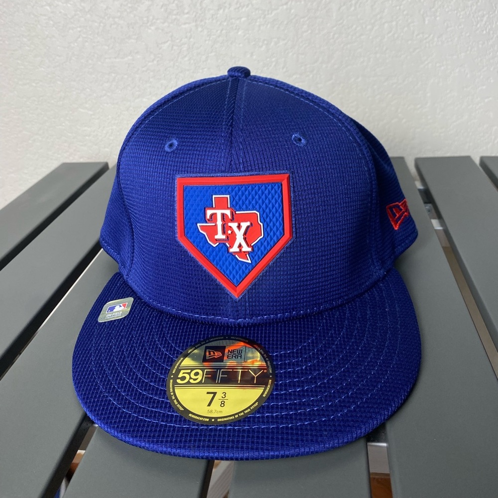 Texas Rangers New Era fitted 7 3/8